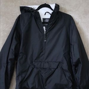 Charles River wind breaker with hood